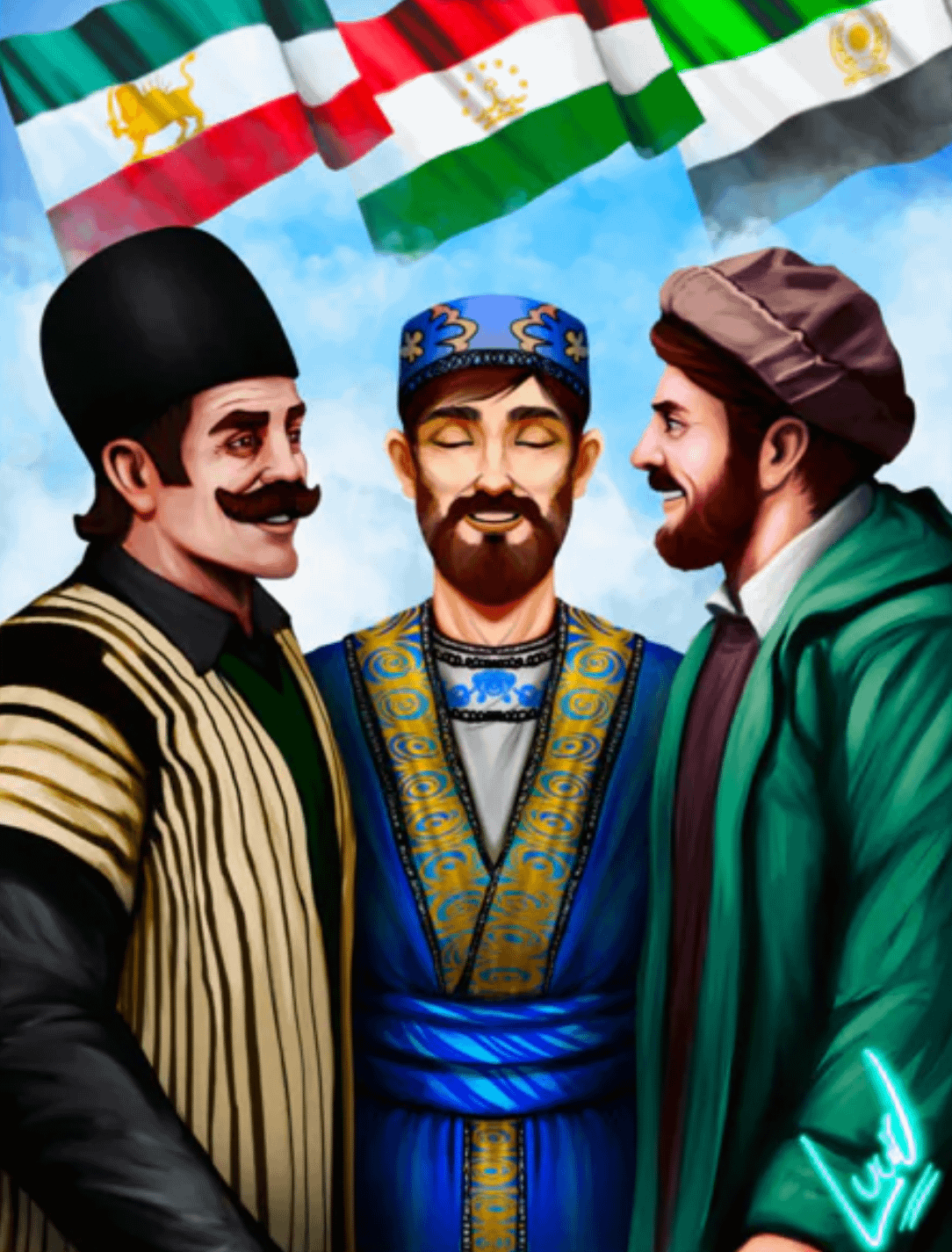 A Genetic, Linguistic, and Imperial History of Iran